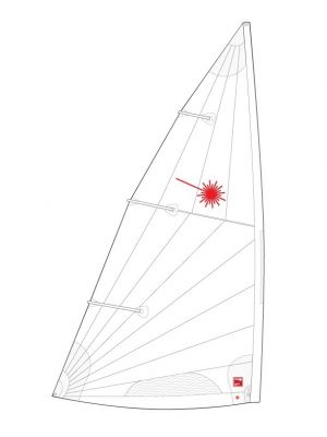 Laser® Standard MK1 Cross Cut Sail Package HT7180 