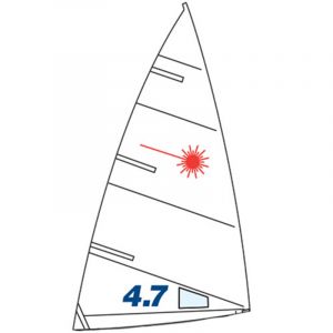 Laser 4.7 Sail - Part # 94102