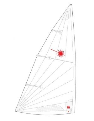 Laser Mark II Bi-Radial Standard Sail - Part # 94116